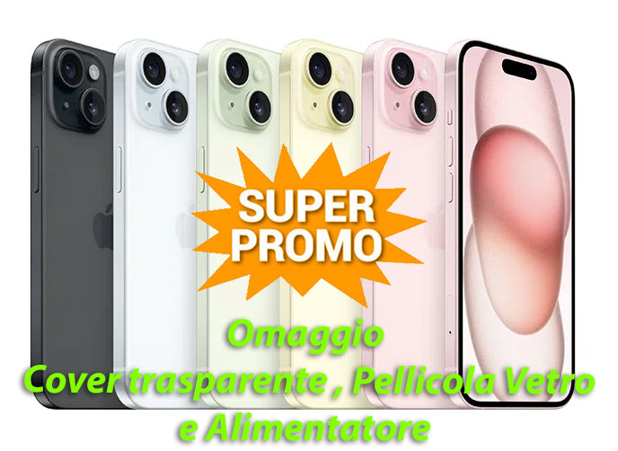 Smartphone Apple Iphone 15 128 GB Nuovi Arrivi Tutti i colori disponibili